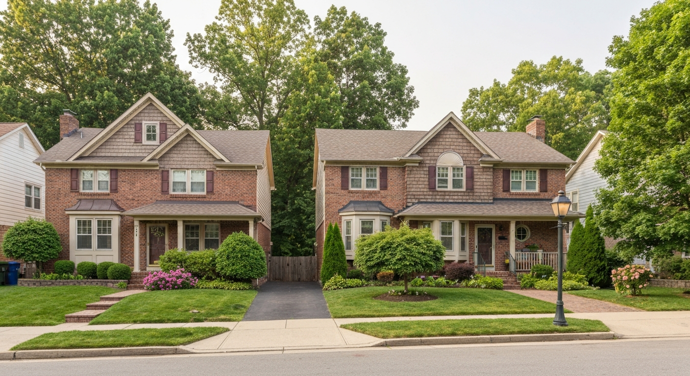 Twin homes Yardley PA
