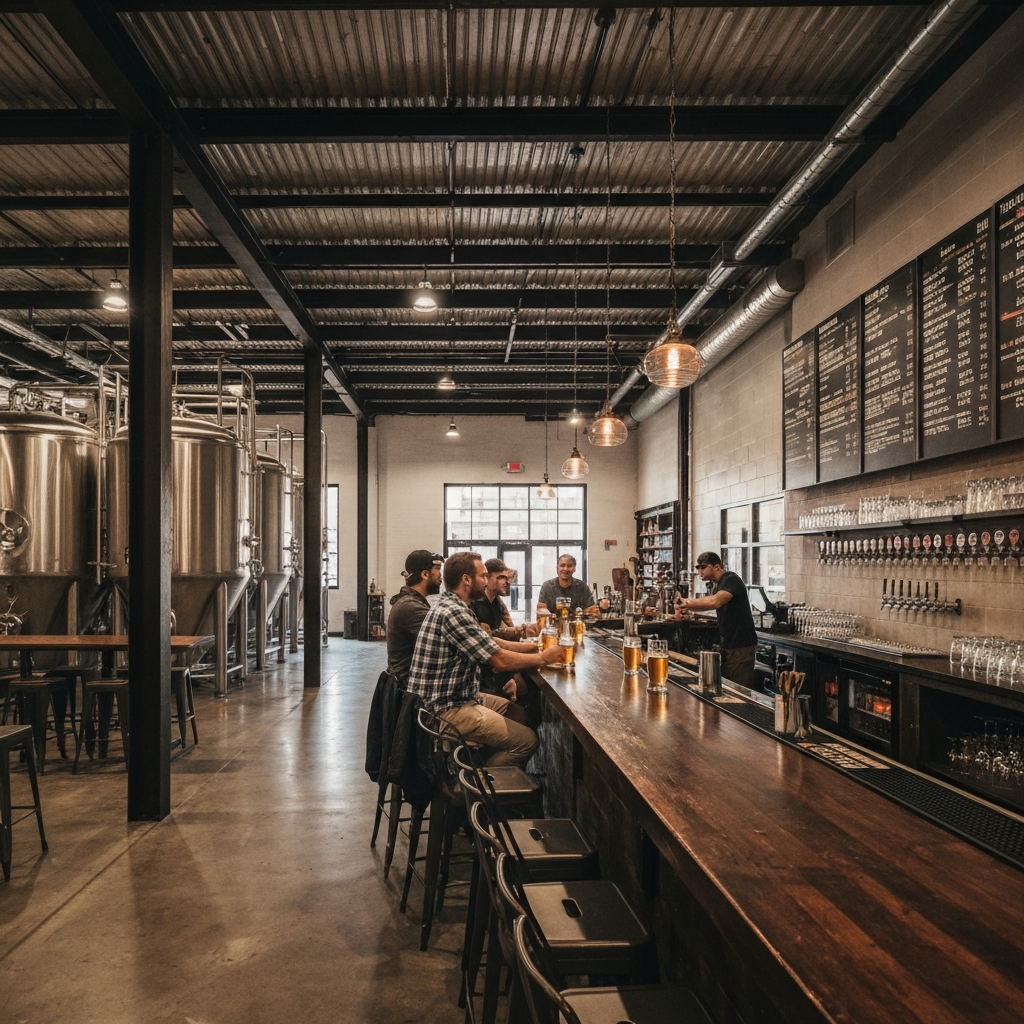 Craft brewery Downingtown PA taproom