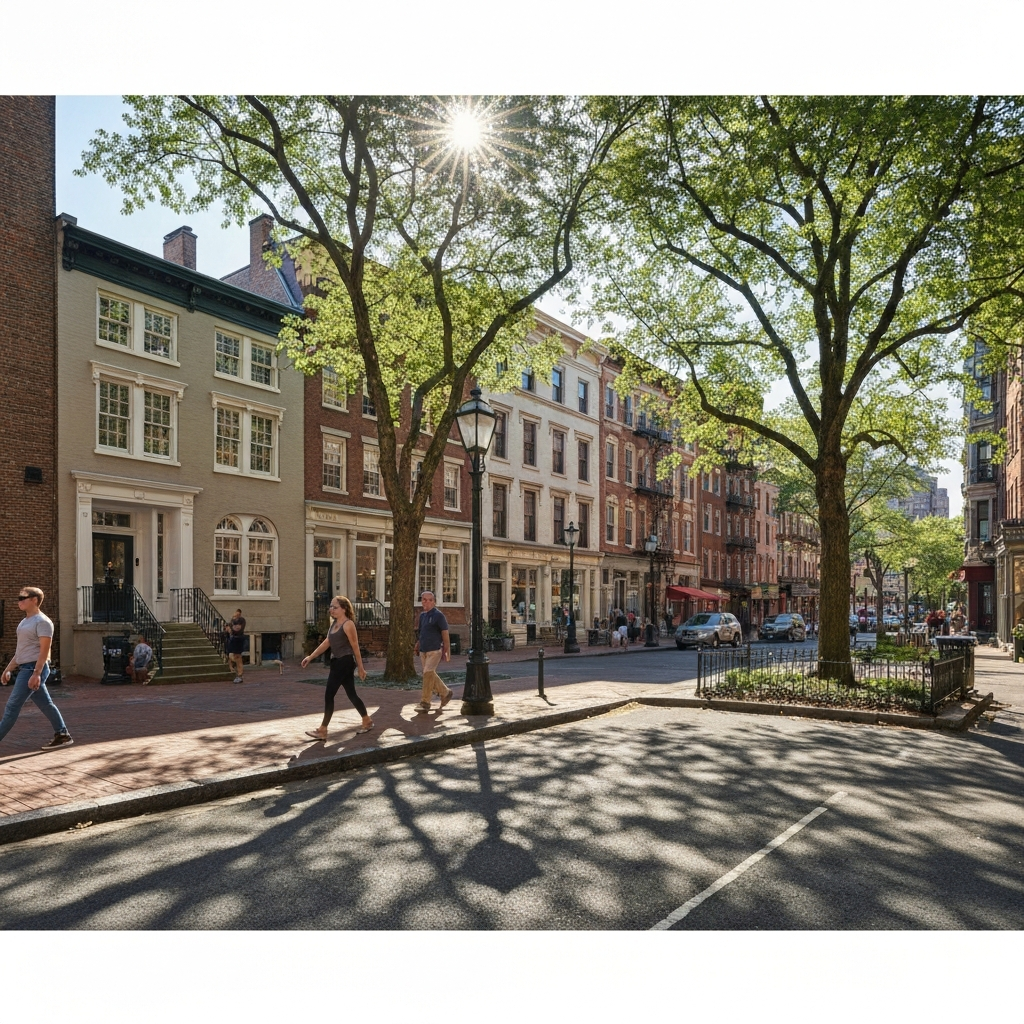 Walkable amenities Rittenhouse Square Philadelphia