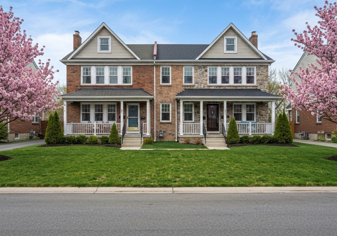 Twin homes Glenside PA Montgomery County