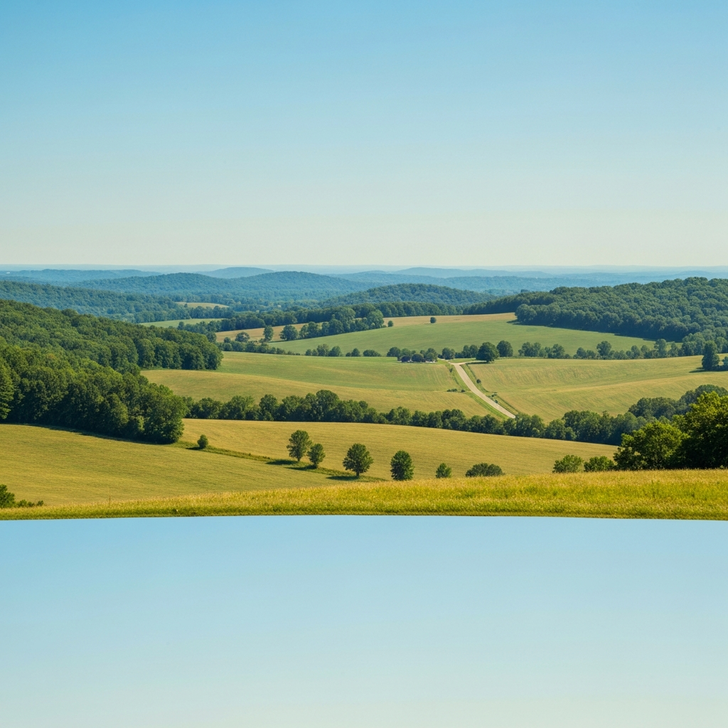 Chester County countryside near Downingtown PA