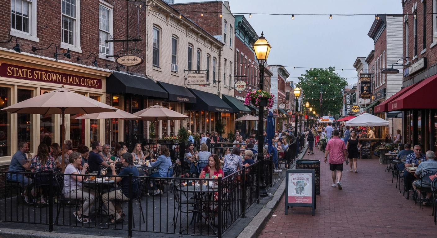 State Street Main Street Doylestown PA restaurants