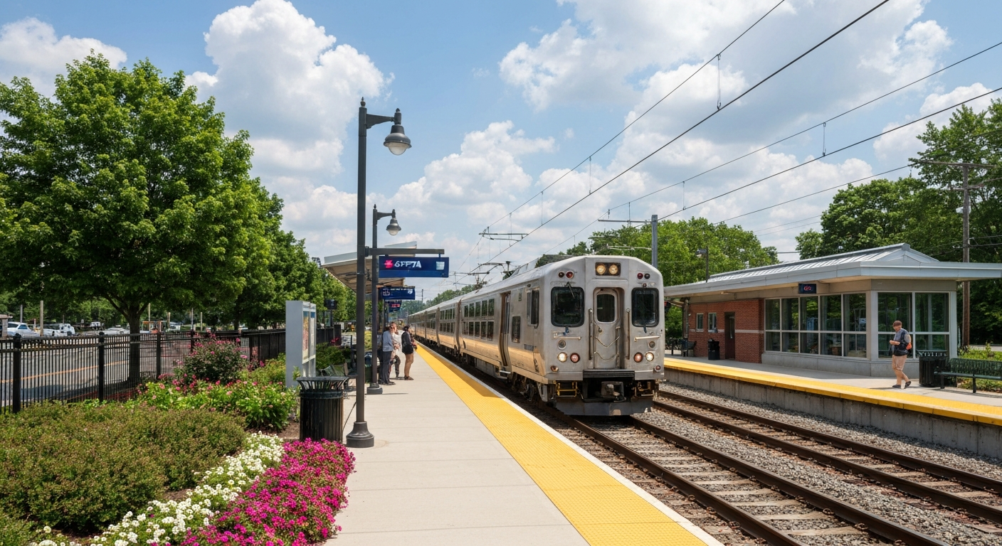 SEPTA Glenside station Regional Rail