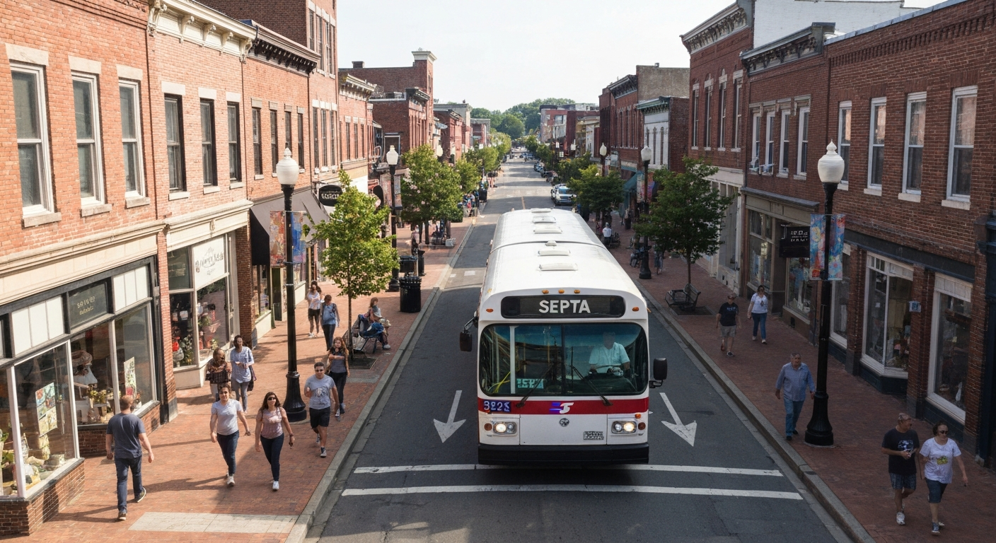SEPTA bus service West Chester PA