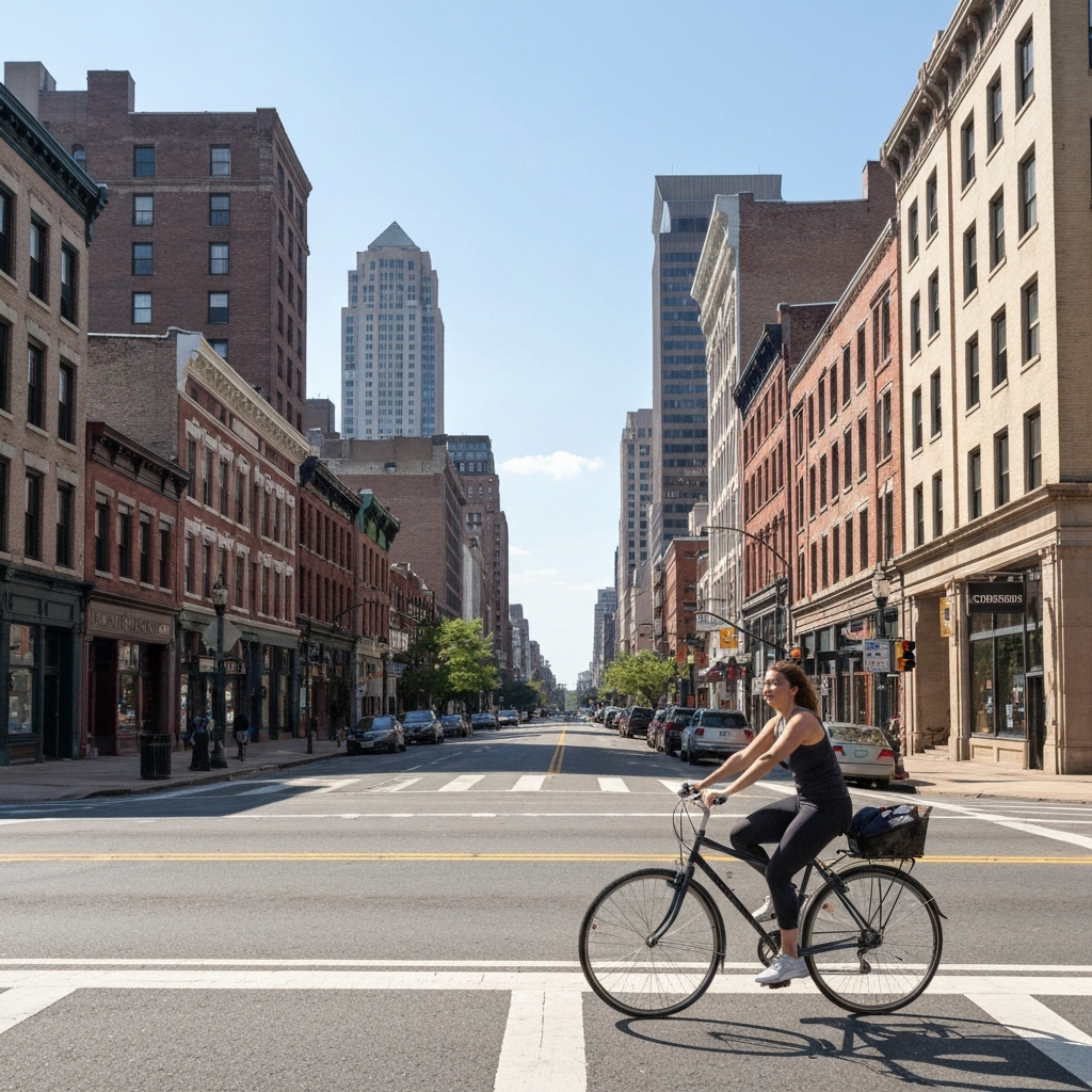Biking Philadelphia Center City
