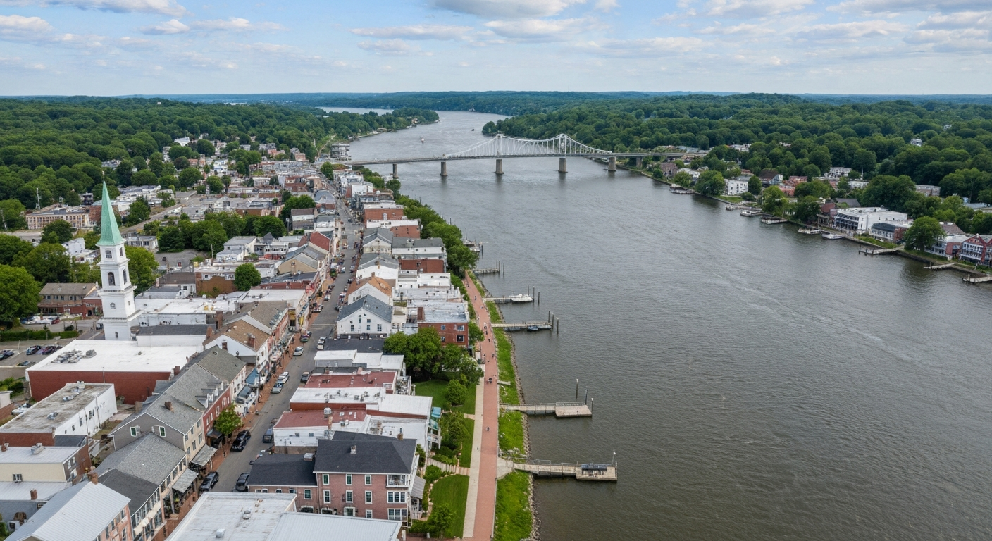 New Hope Lambertville NJ arts corridor