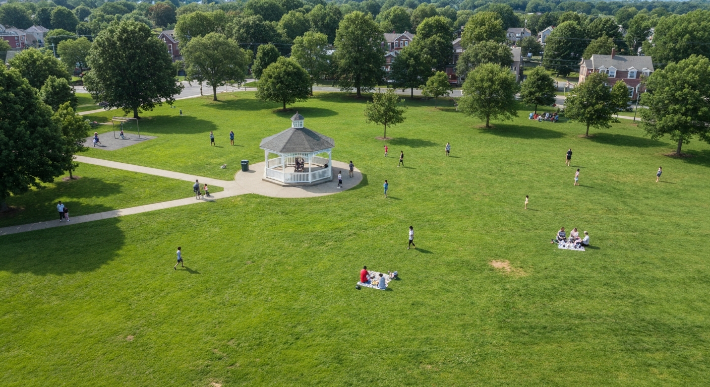 Mondauk Common park Ambler PA