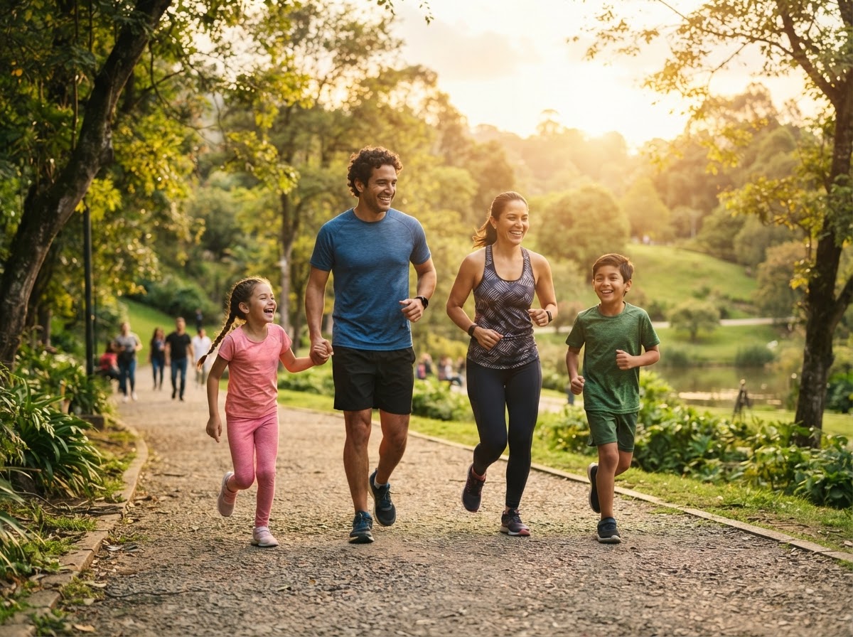 Bienestar y vida saludable en familia