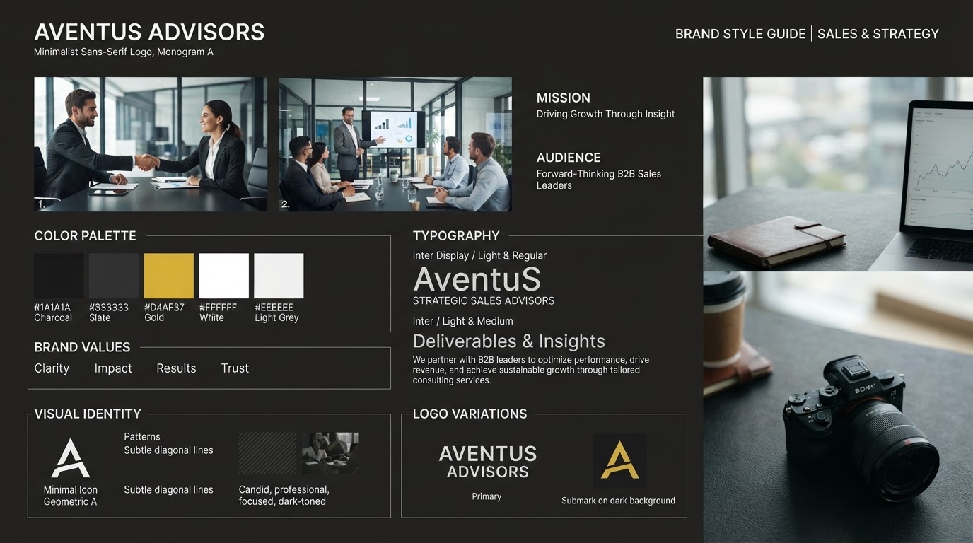 Sales Professionals brand guide