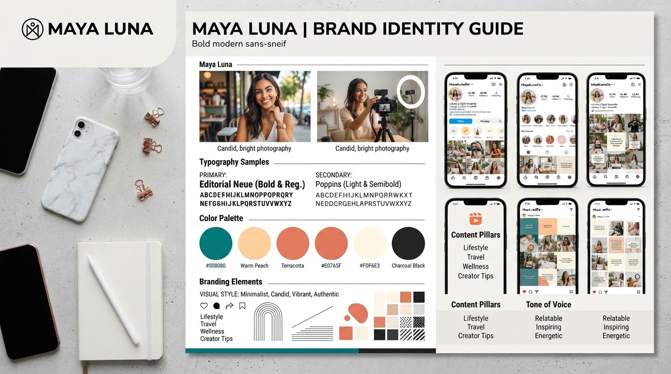 Social Media Influencers brand guide