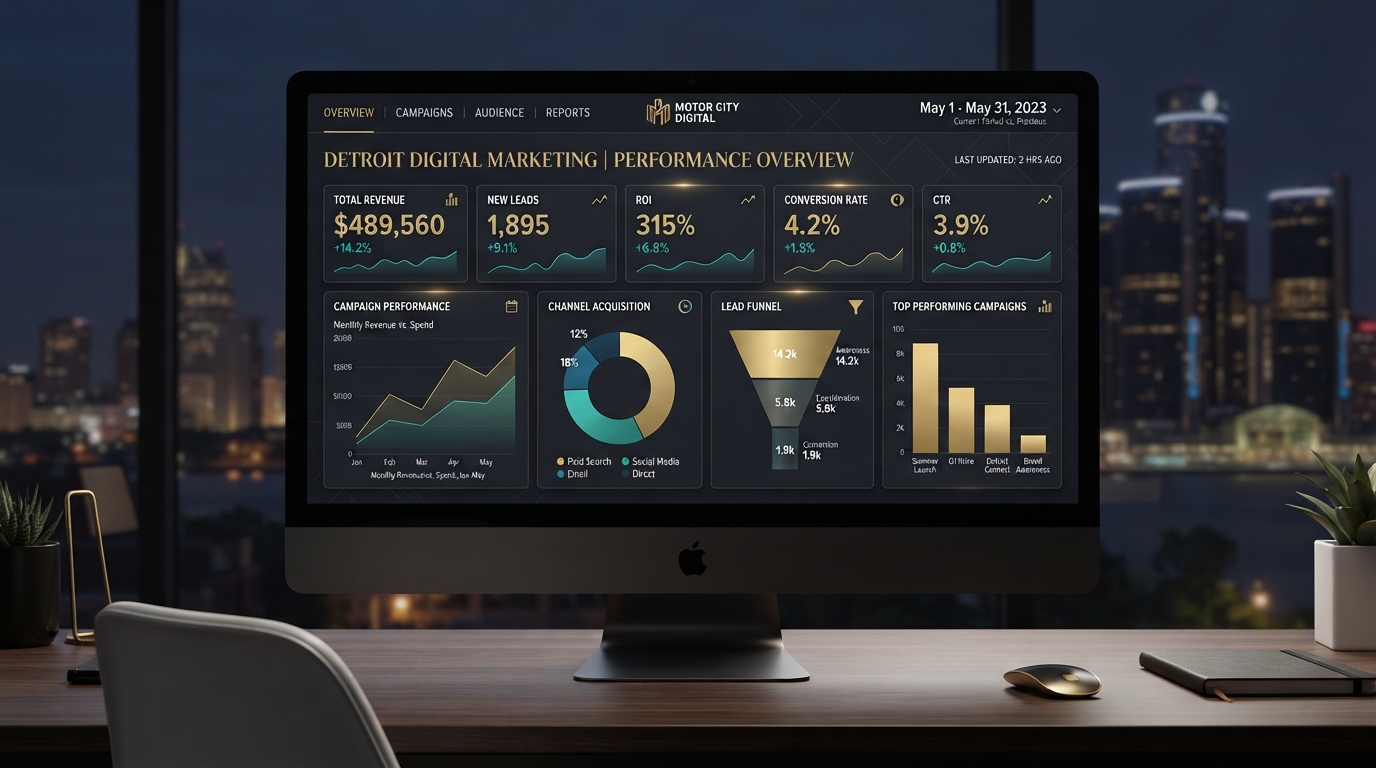 Marketing Analytics Dashboards for Detroit Businesses: Measuring What Matters