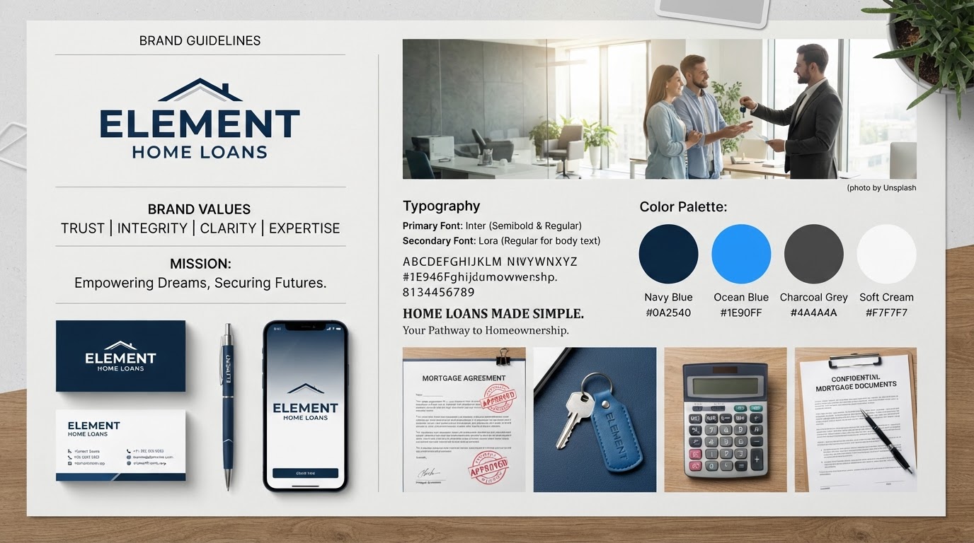 Mortgage Brokers / Originators brand guide