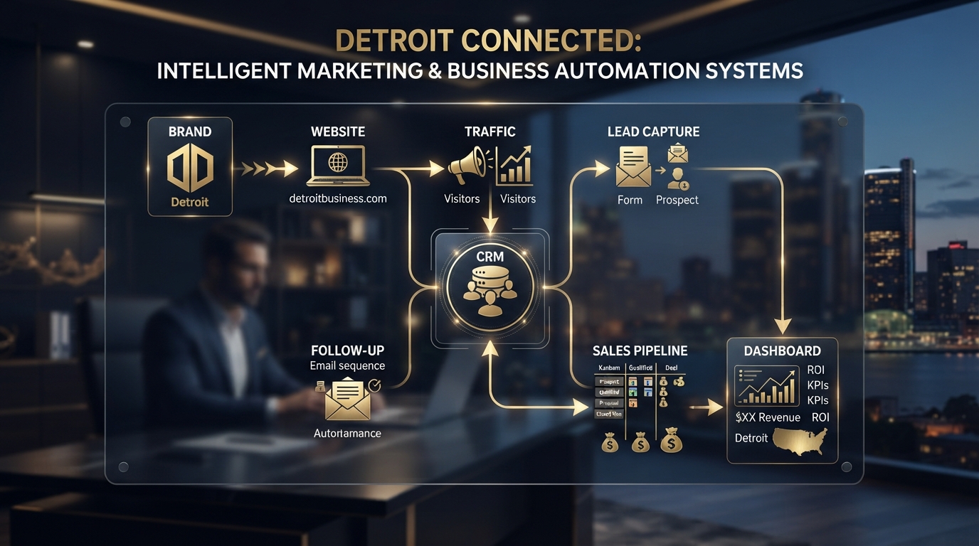 Why Detroit Businesses Need Connected Marketing and Operational Systems