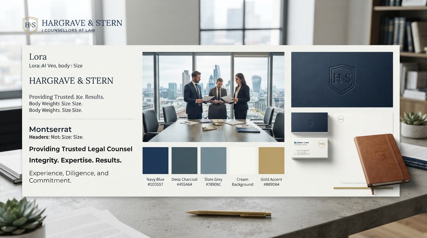 Professional & Legal Services brand guide