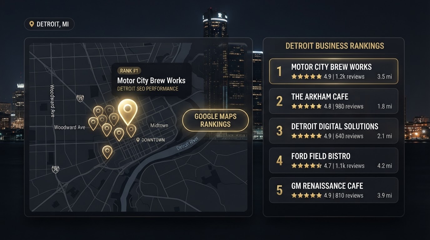 Local SEO for Detroit Small Businesses: How to Rank in Google's Map Pack in 2026