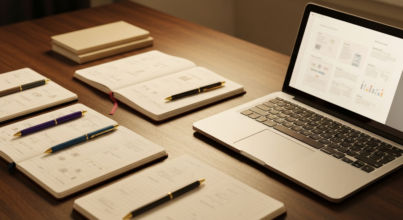 Editorial content planning workspace