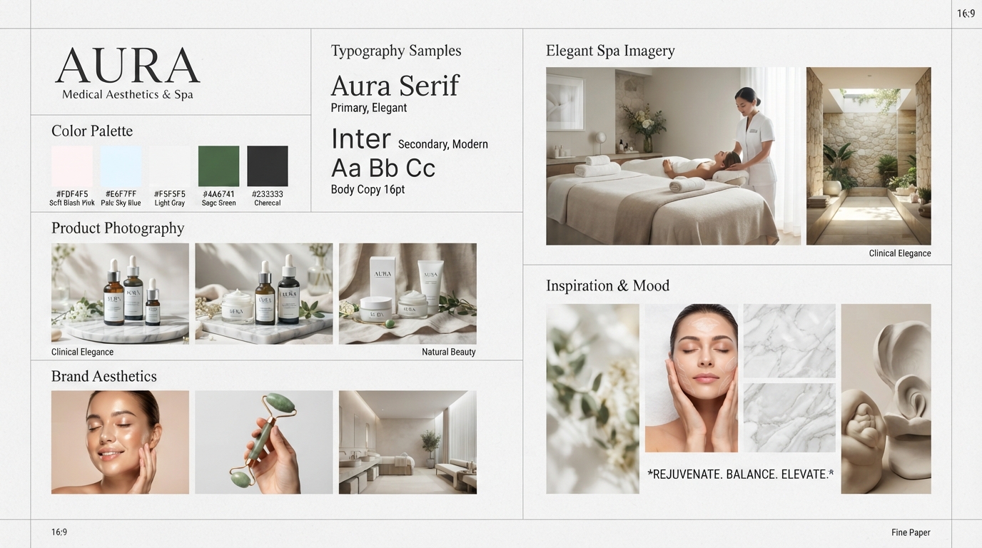 Medical & Beauty Spas brand guide