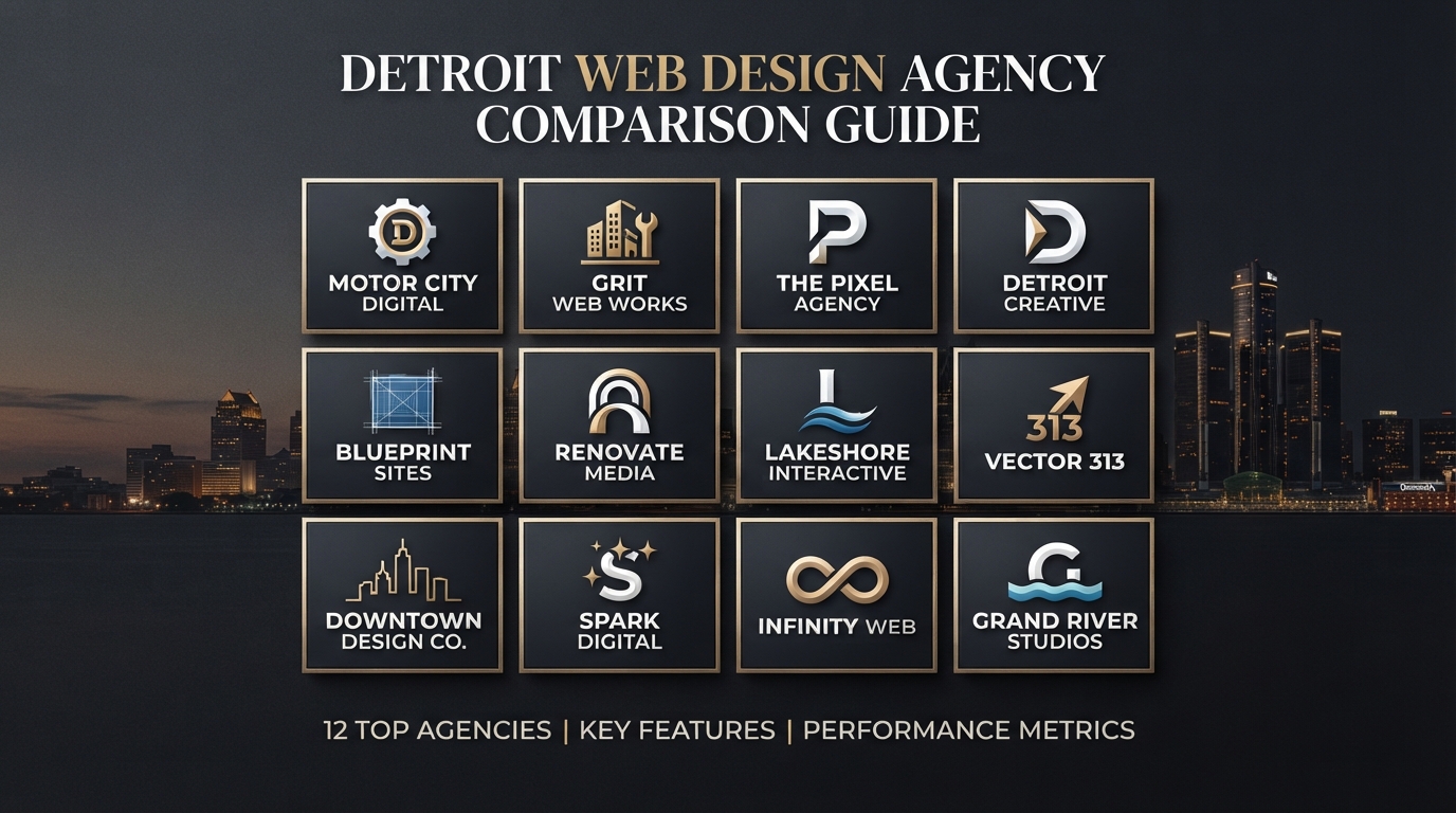 Best web design companies in Detroit 2026 comparison guide