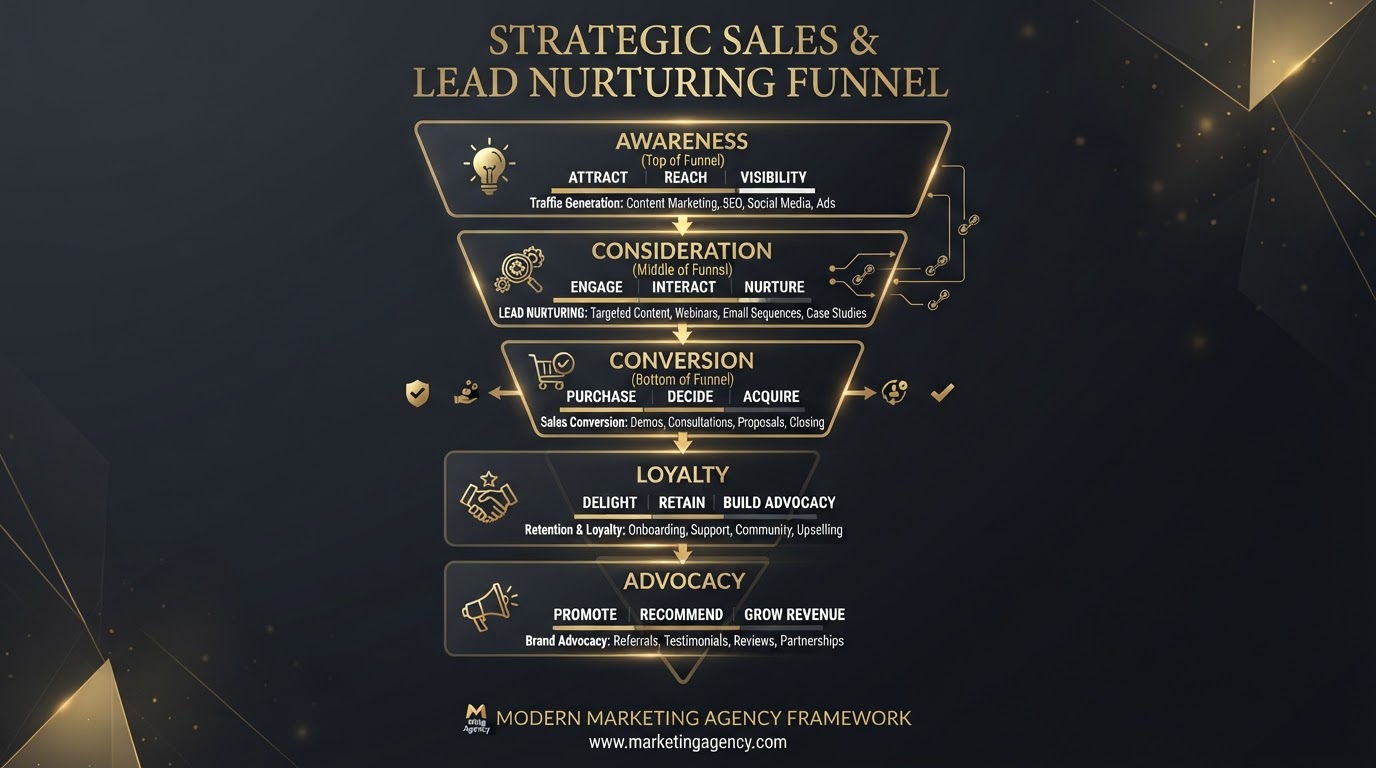 Lead Nurturing Funnels for Detroit Businesses: Turning Cold Traffic Into Customers