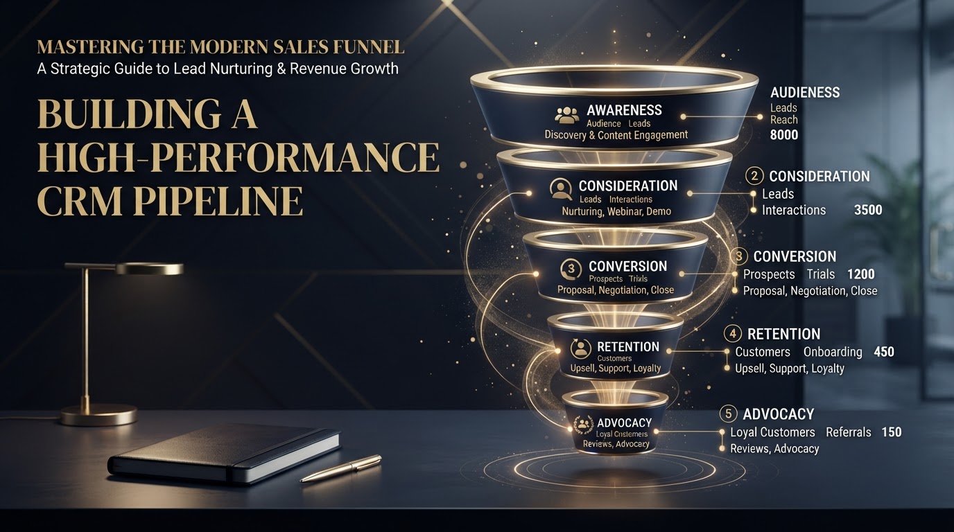 Lead Nurturing & Sales Funnels for Detroit Businesses: Turn Inquiries Into Revenue