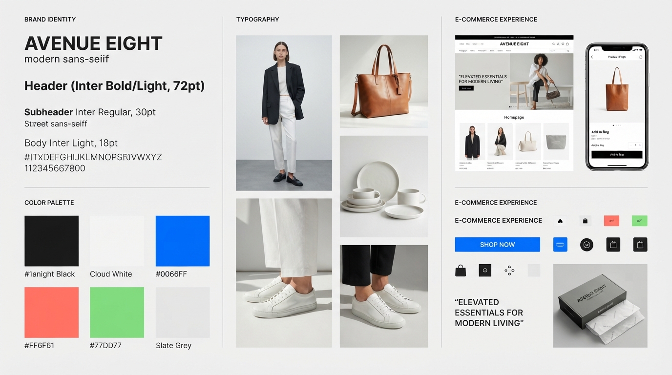 E-Commerce & Retail brand guide