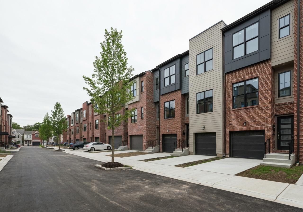 New construction townhomes Point Breeze Philadelphia for sale