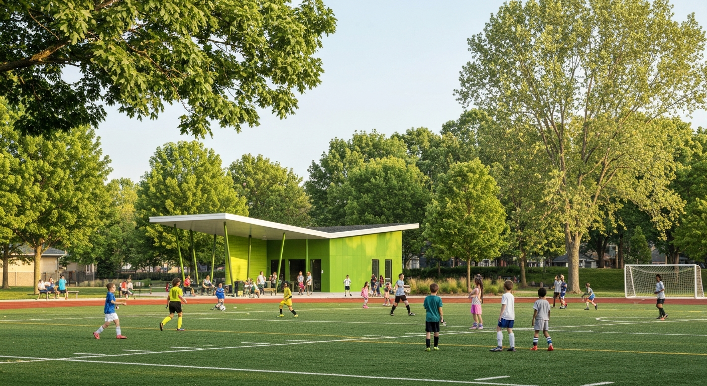 Community parks athletic fields Jamison PA Warwick Township