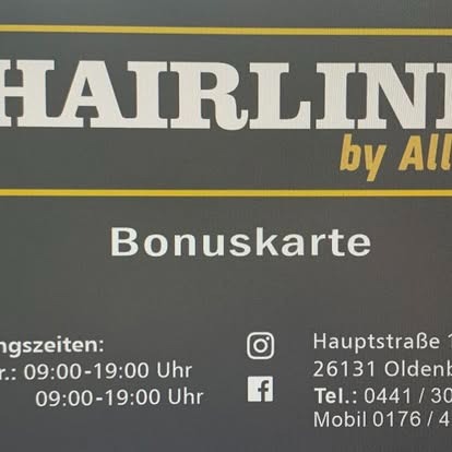 HAIRLINE Bonuskarte