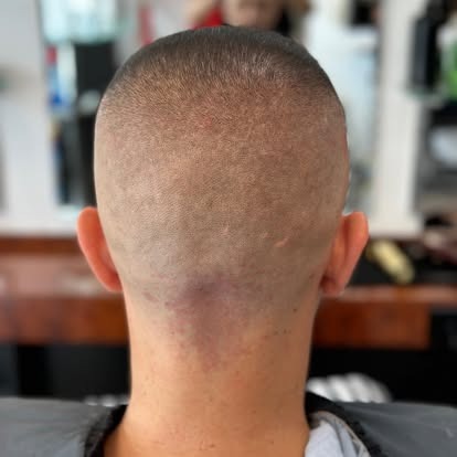 Haarschnitt Hinten