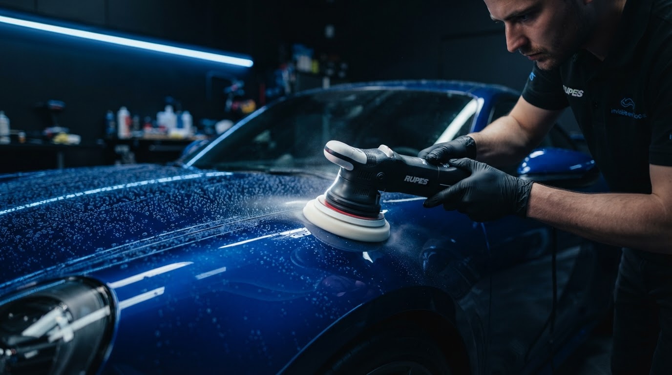 Machine paint correction polishing in Northampton PA