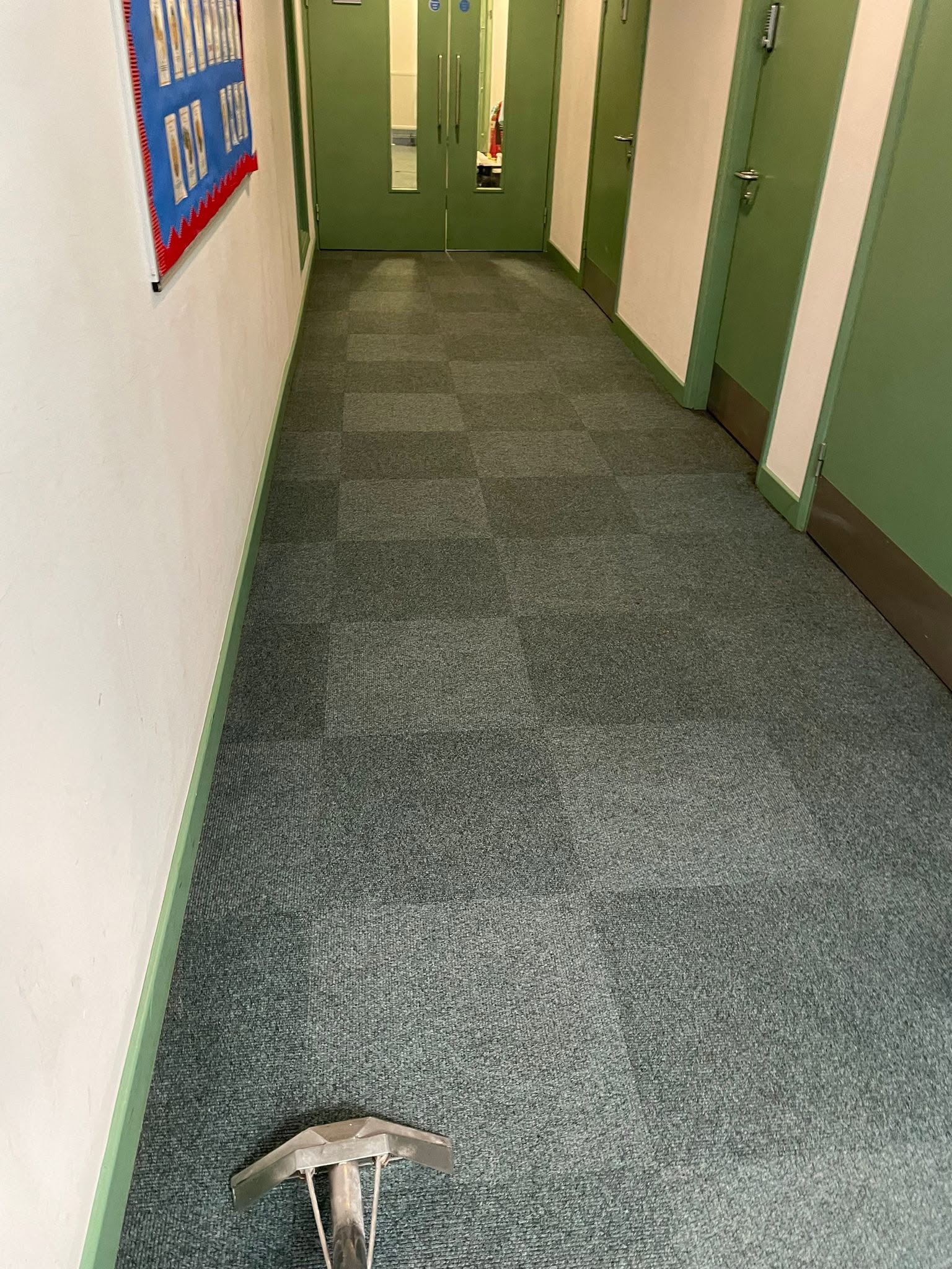 Carpet Tiles & High-Traffic Corridors