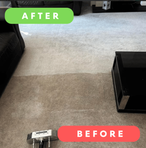 Carpet and sofa cleaning results in a Thanet coastal home