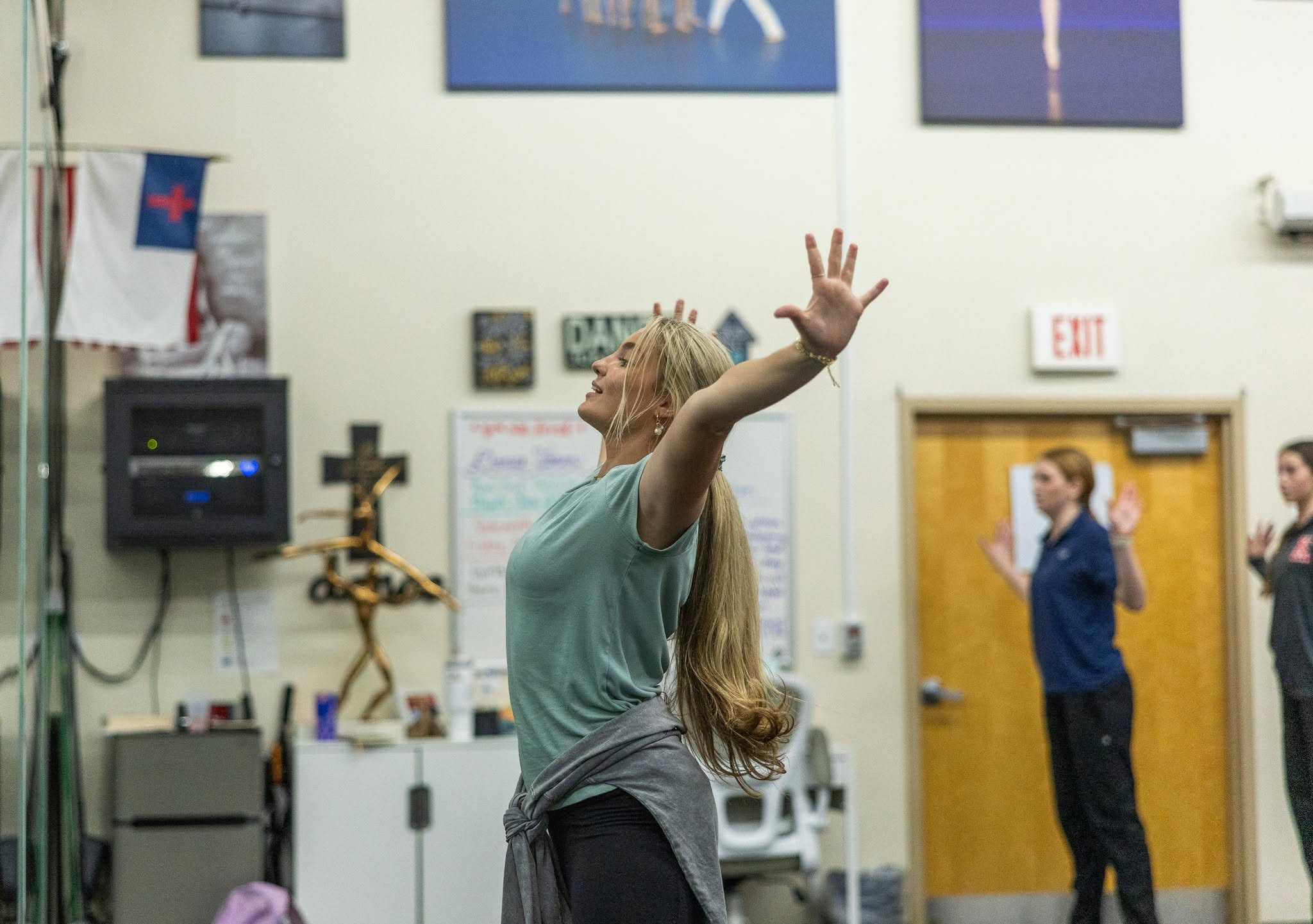 Dance students