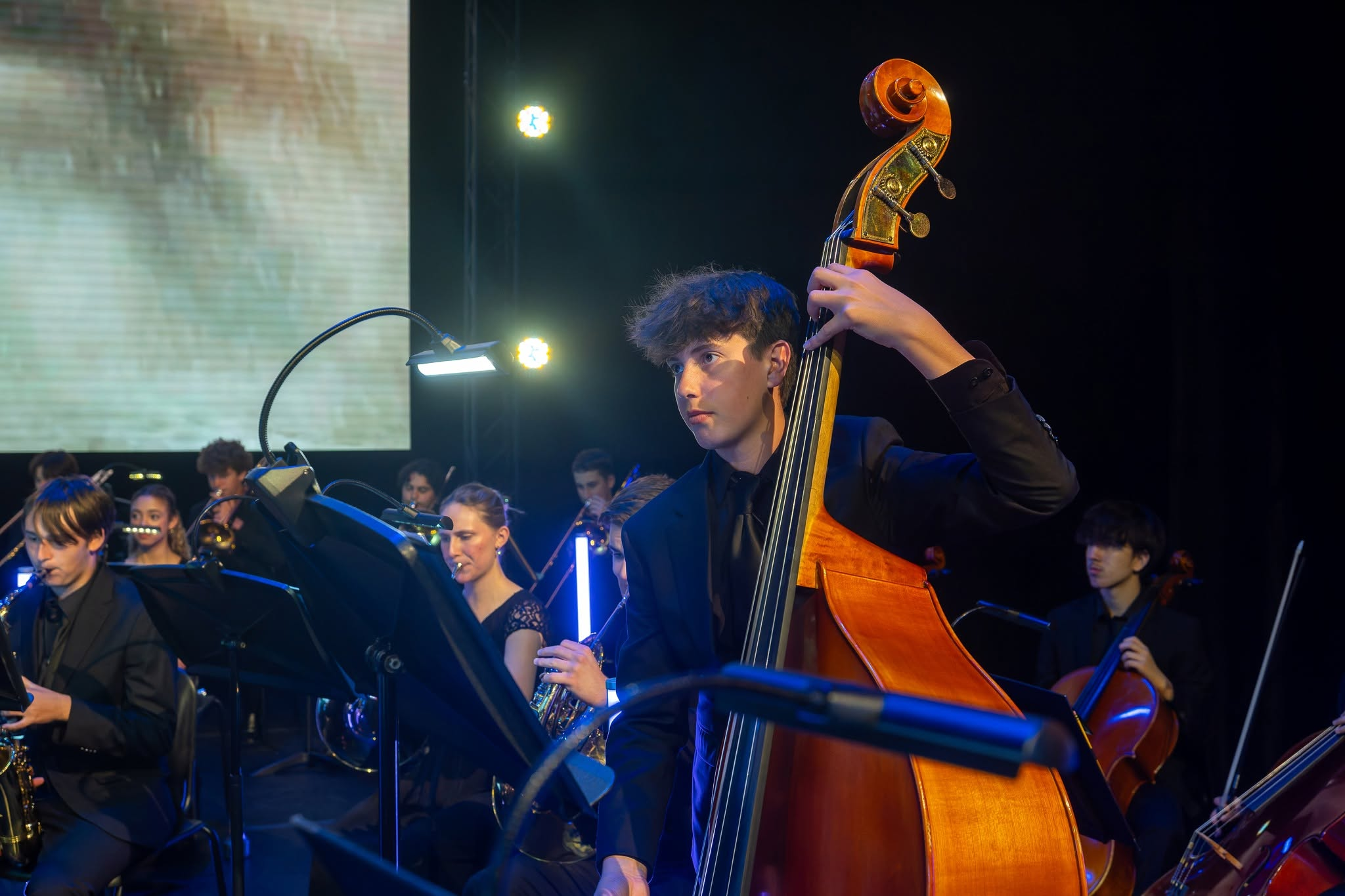 Instrumental Arts students
