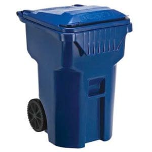 Blue Curb Cart