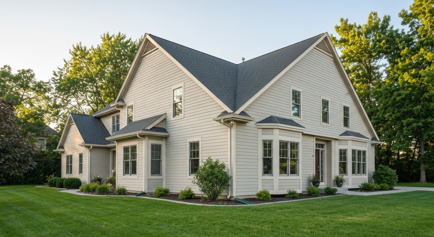Roof, siding, windows and gutters on a Raleigh, NC home, all handled by one contractor