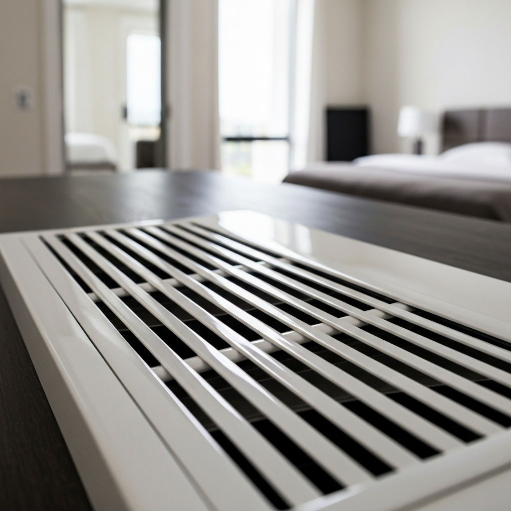 Happy Bay Area homeowner breathing clean fresh air in their luxury home