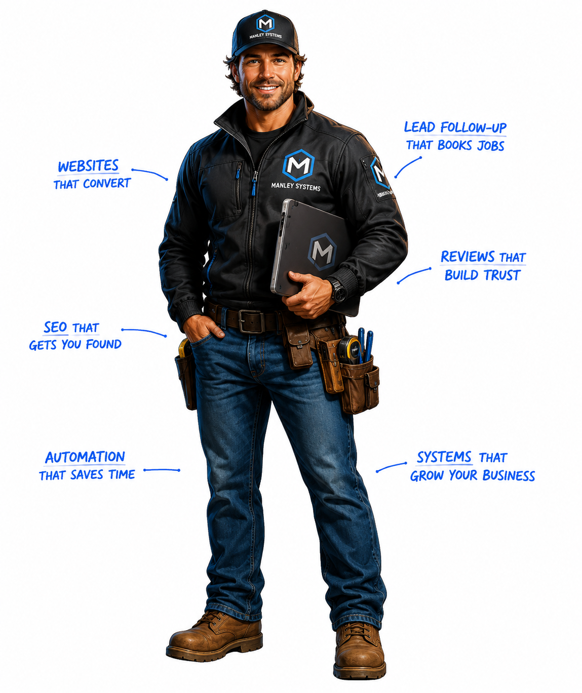 Built for Roofers, Plumbers, and Trades