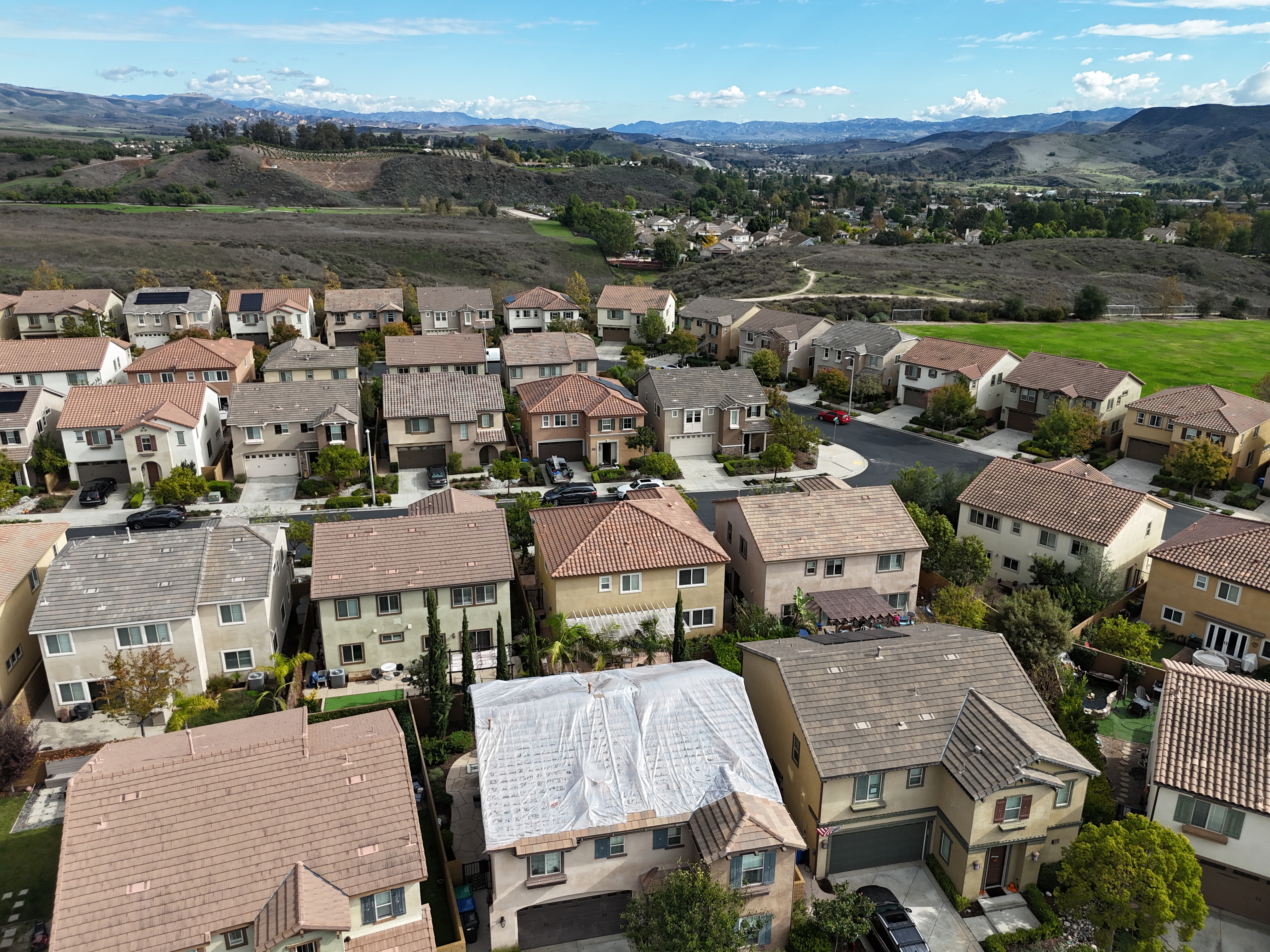 Ventura Hillside Complete Roof Replacement
