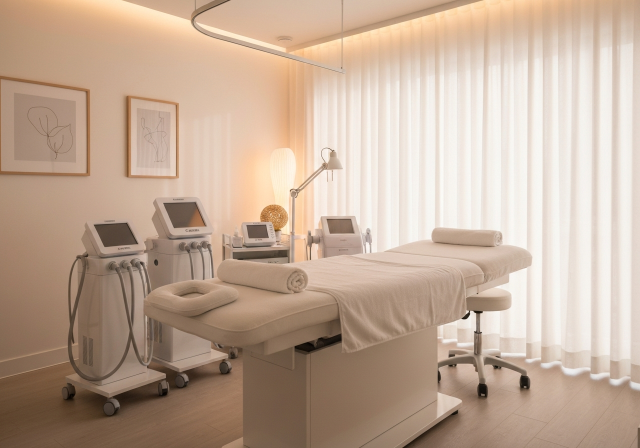 Silk Spa treatment room in Woodbridge VA