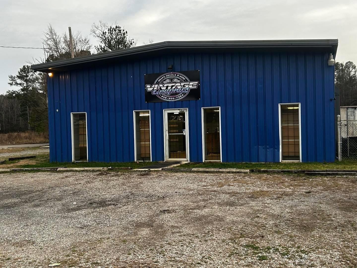 Vintage Graphics Shop Exterior