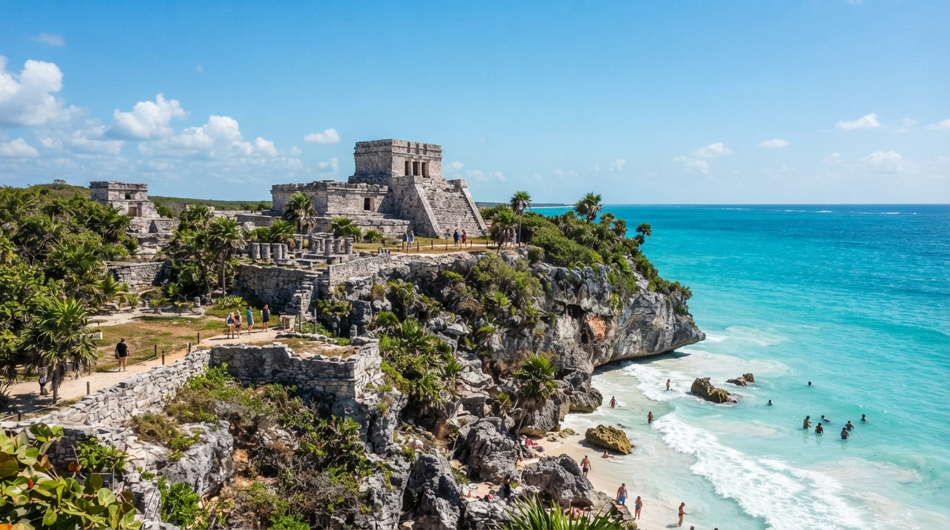 Zona Arqueológica de Tulum El Castillo