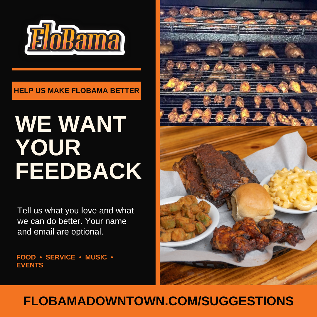 Help Us Make FloBama Better - We Want Your Feedback