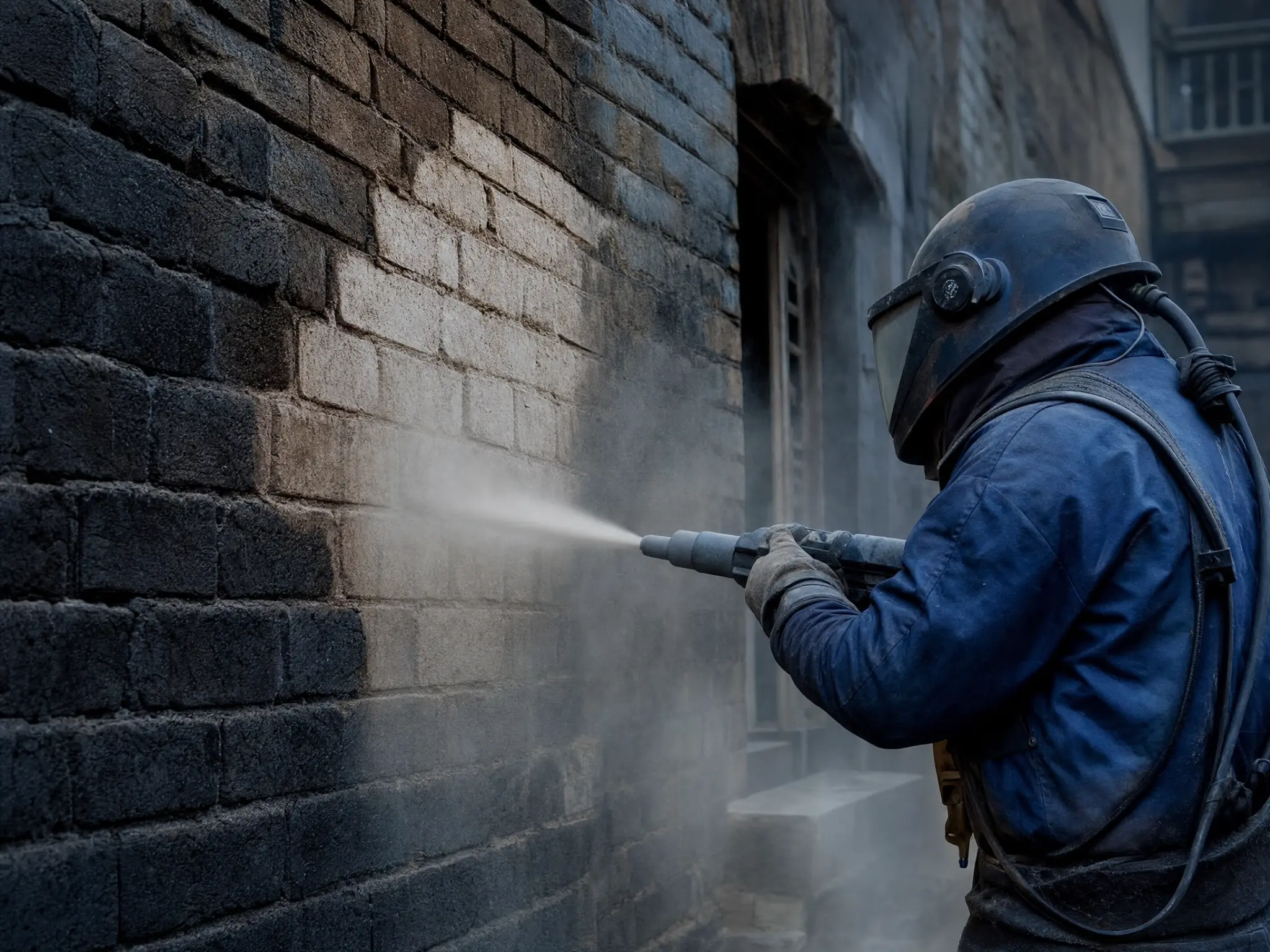 Les 5 avantages du sablage pour vos murs extérieurs