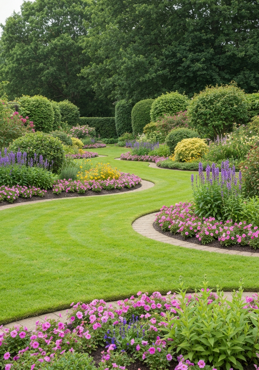 Showcase of completed resin driveways and outdoor landscaping projects in Hereford