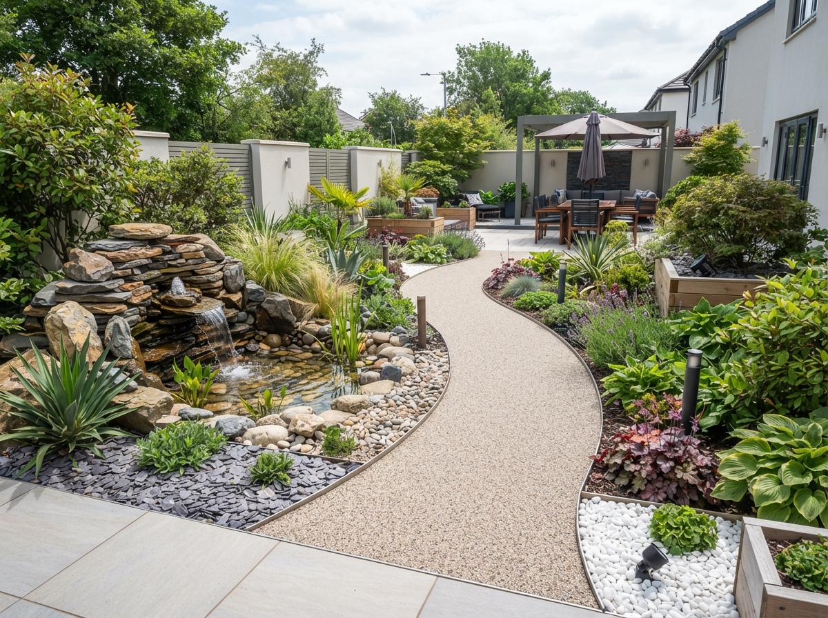 Resin Landscaping installation by Hereford Resin Driveways