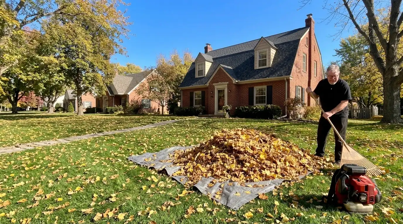 Fall leaf removal in McMinnville OR | Oregon Sentinel Lawn Care