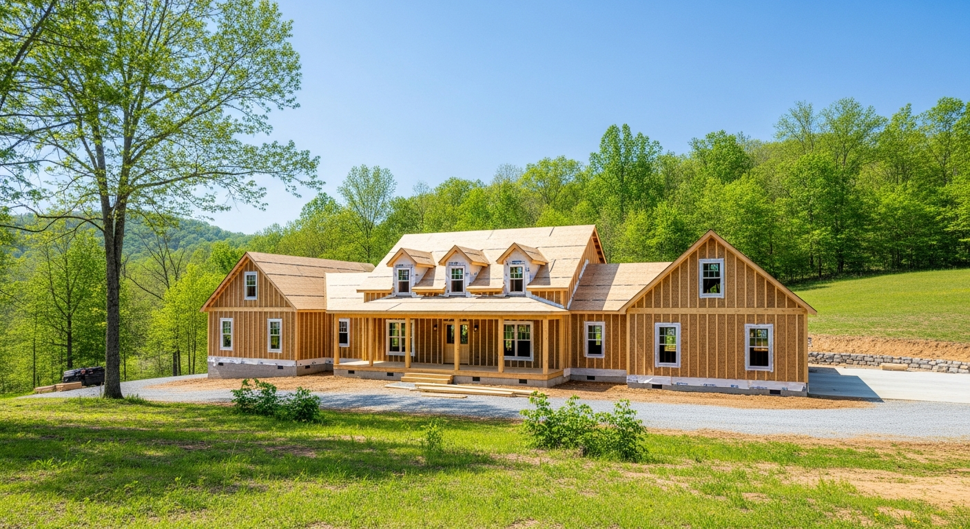 Home construction in East Tennessee