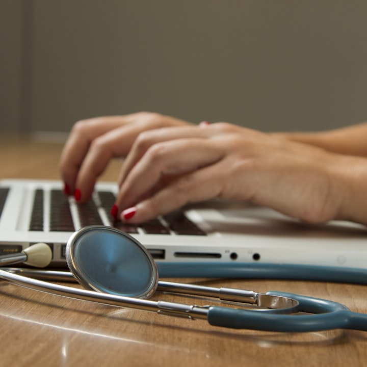 Patient speaking with a healthcare provider during a virtual visit