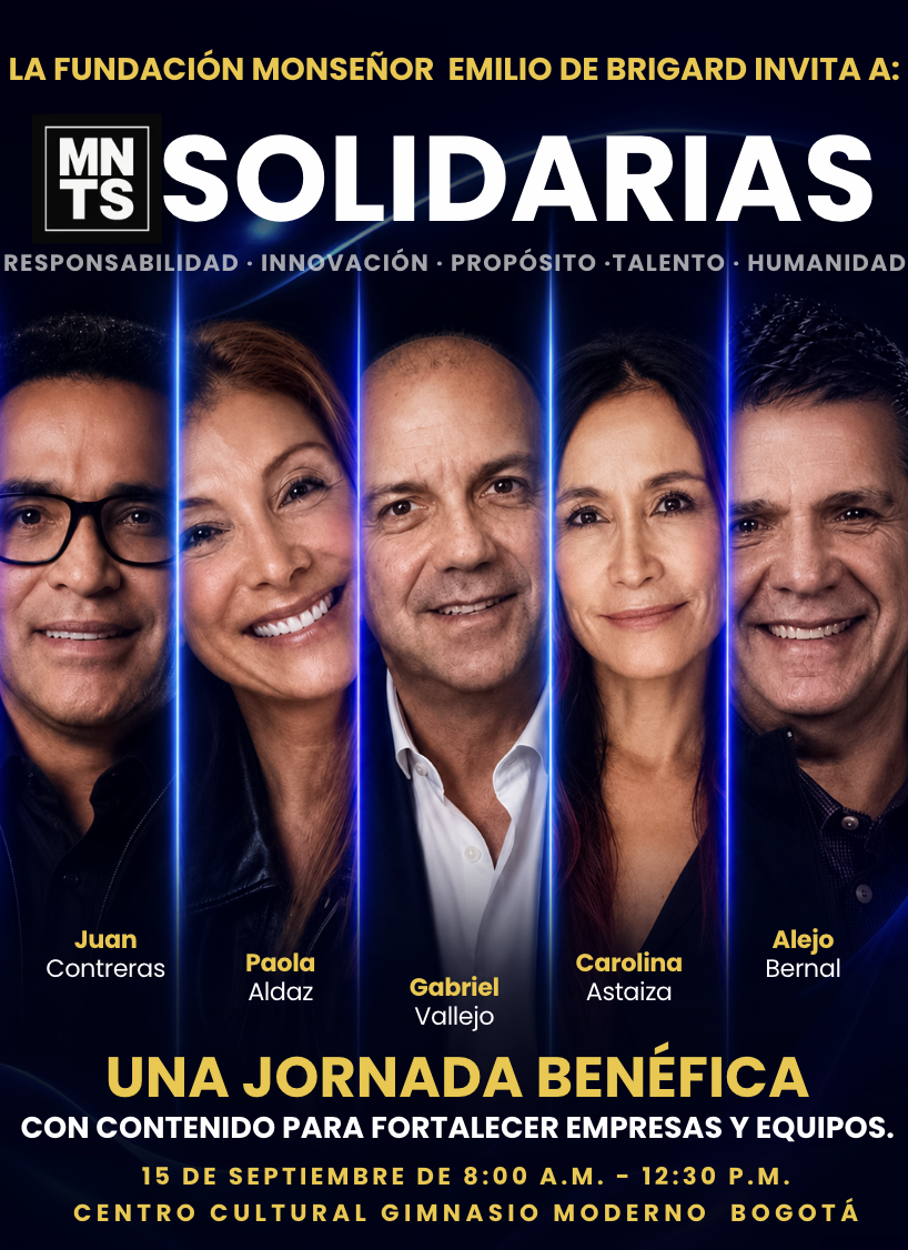 MNTS Solidarias — Una jornada benéfica con Juan Contreras, Paola Aldaz, Gabriel Vallejo, Carolina Astaiza y Alejo Bernal